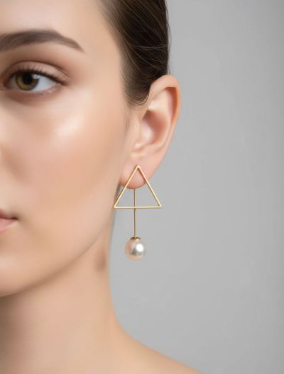 گوشواره مرواریدی مینیمال N1022