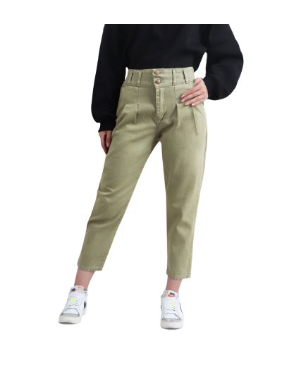 شلوار کتان مام فیت 289