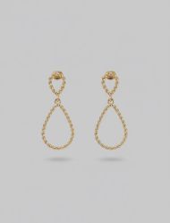 گوشواره میخی آویزی ظریف