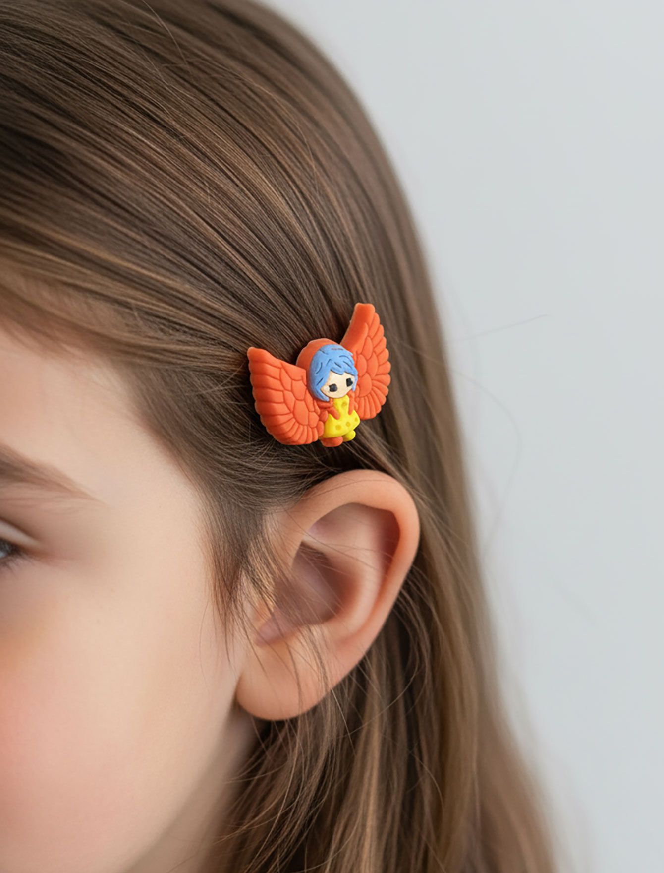 گیره‌‌مو بچگانه فانتزی فرشته بال‌دار