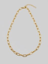 گردنبند زنجیری طلایی زنانه 1039