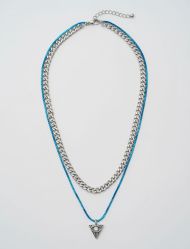 گردنبند دو لایه زنانه چشم مثلثی