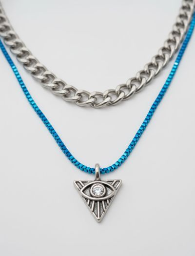 گردنبند دو لایه زنانه 1040