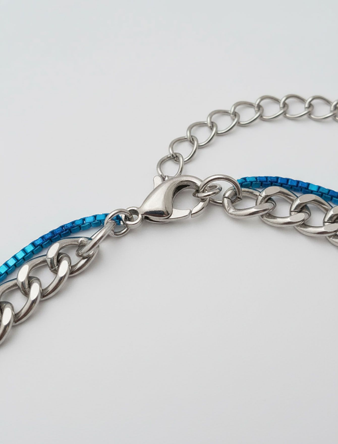 گردنبند دو لایه زنانه چشم مثلثی