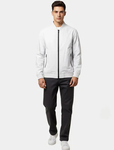 کاپشن بامبر ساده مردانه