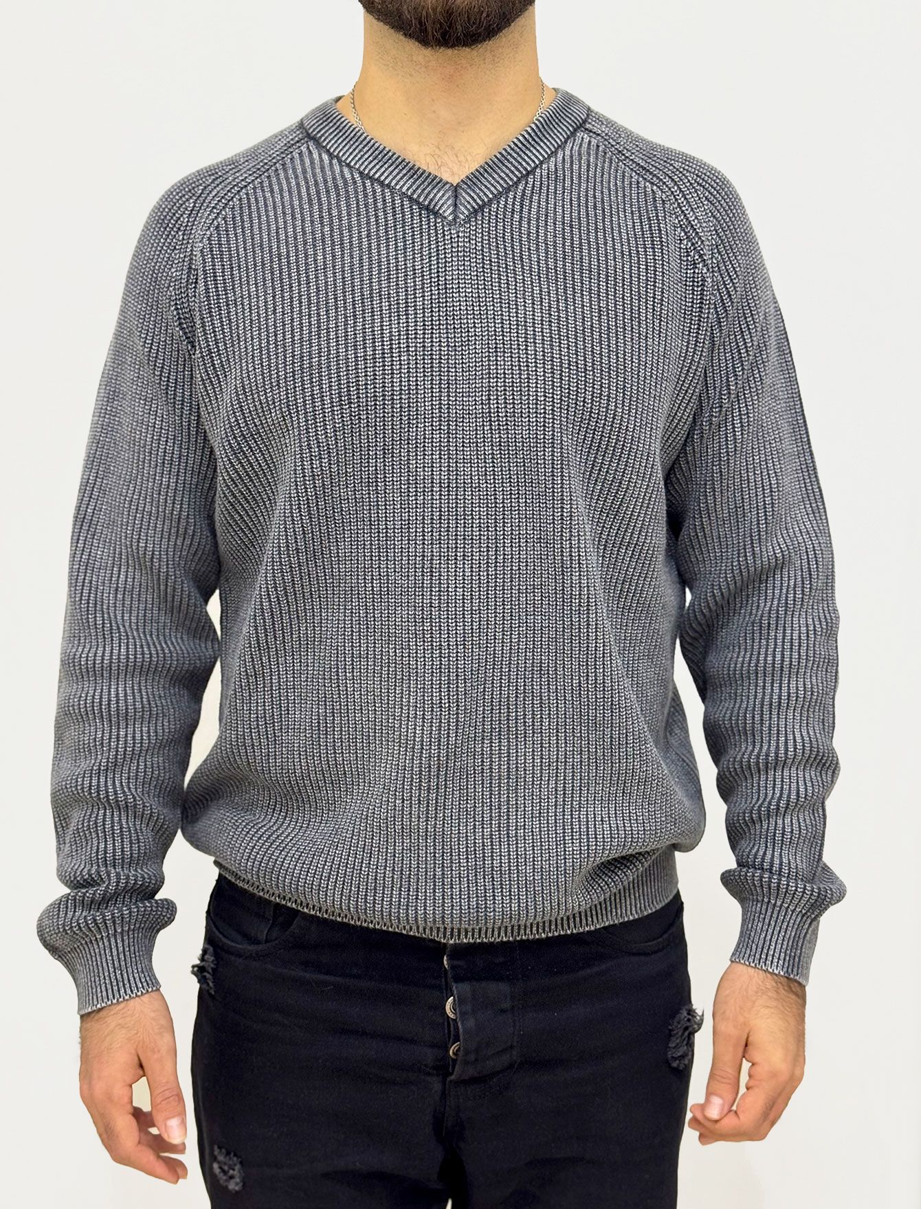 پلیور بافت مردانه کلاسیک