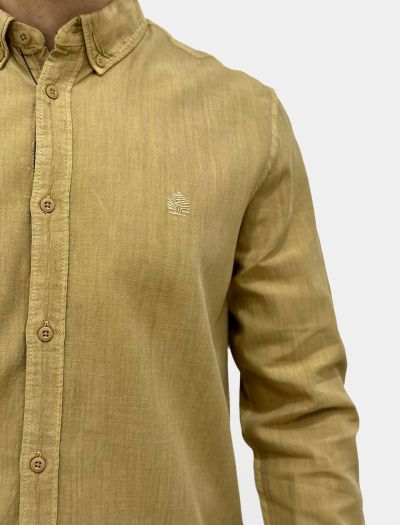 پیراهن کتان کلاسیک مردانه 1102