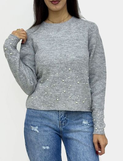 سویتر مرواریدی زنانه