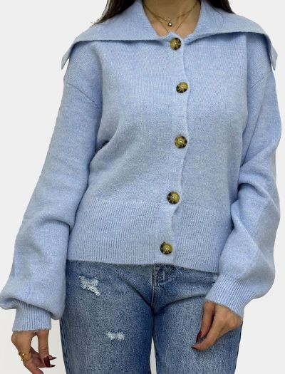 سویتر بافت زنانه یقه افتاده 1088