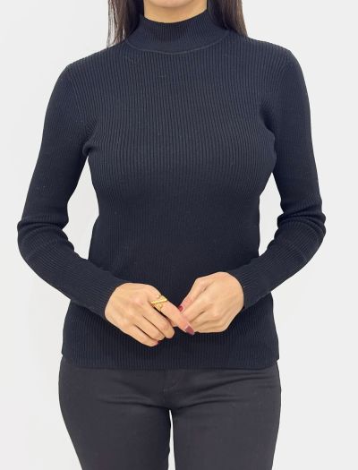 بافت یقه اسکی زنانه جذب 1087