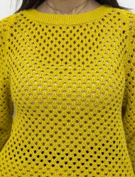 پلیور زنانه قلاب بافی 1096