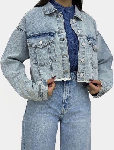 کت کراپ جین زنانه