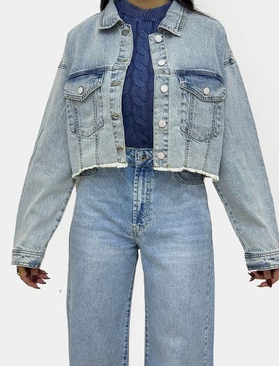 کت کراپ جین زنانه