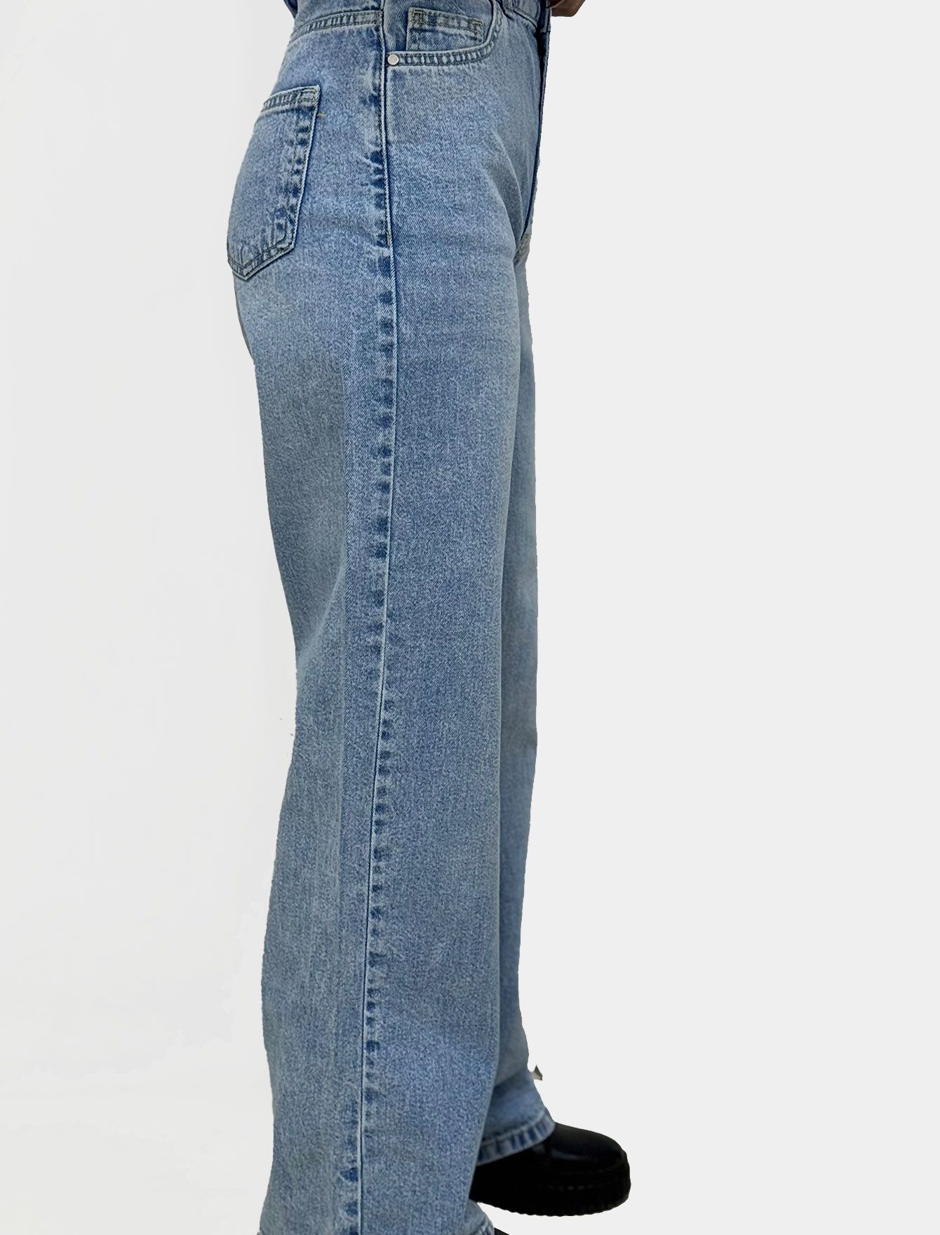 شلوار جین نیم بگ زنانه 1109