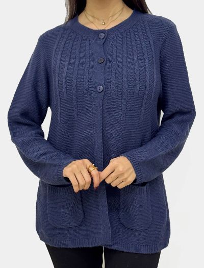 پلیور دو جیب دکمه دار1097