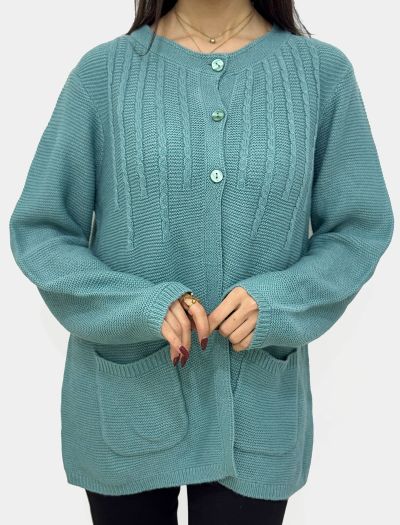 پلیور دو جیب دکمه دار1097