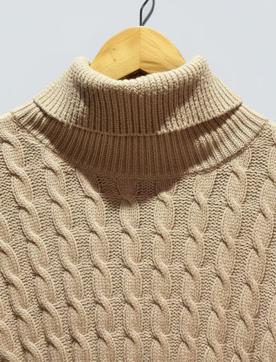 سویتر بافت یقه اسکی زنانه 1090