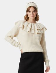 سویتر بافت چین دار زنانه 1086