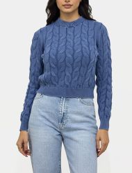 سویتر کراپ برجسته زنانه 1095