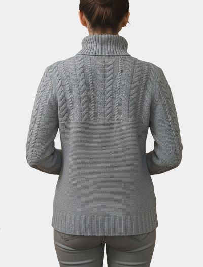 ژاکت بافت دکمه دار زنانه 1121