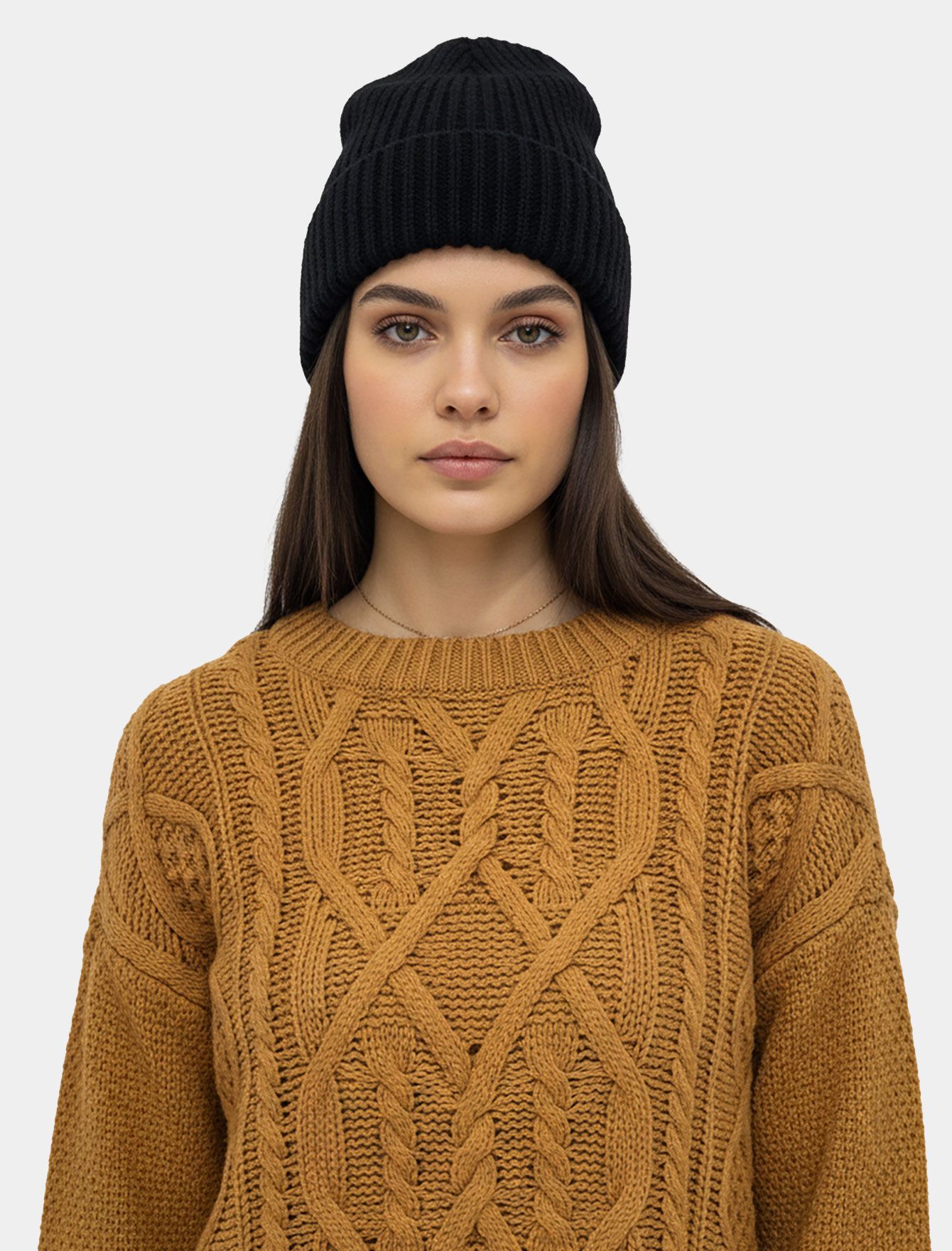 سویتر بافت درشت طرحدار زنانه 1085