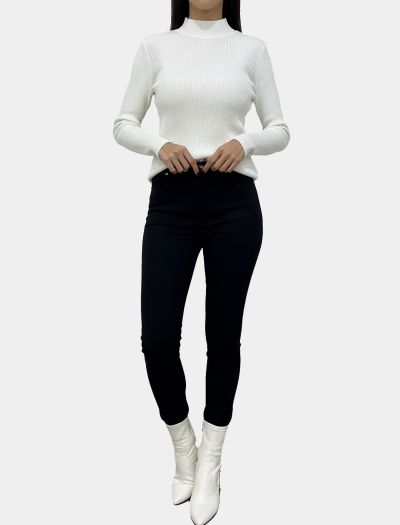 بافت یقه اسکی زنانه جذب 1087