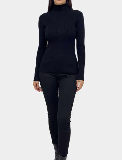 بافت یقه اسکی زنانه جذب 1087