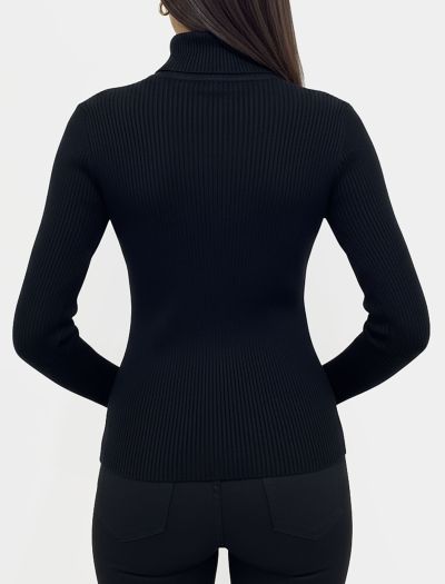 بافت یقه اسکی زنانه جذب 1087