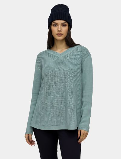 پلیور بافت زنانه یقه هفت 1114