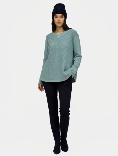 پلیور بافت زنانه یقه هفت 1114