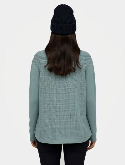 پلیور بافت زنانه یقه هفت 1114