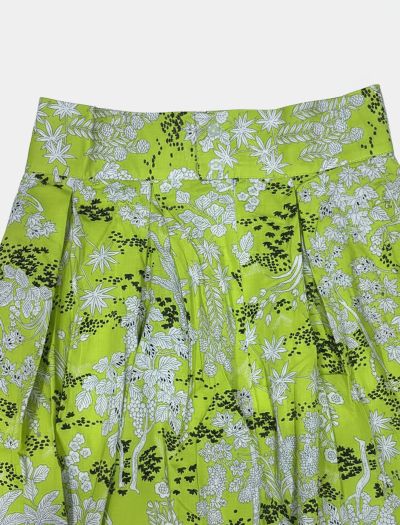 دامن ماکسی زنانه نخی طرح لیمویی 1126