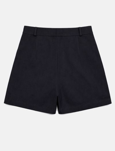 شلوارک لنین مشکی زنانه