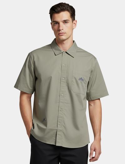 پیراهن کتان مردانه استین کوتاه