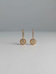 گوشواره آویزی گوی مینیمال زنانه