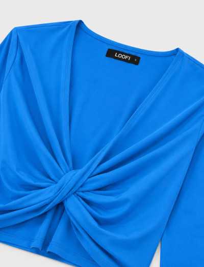 شومیز گره ای ریون زنانه 1362