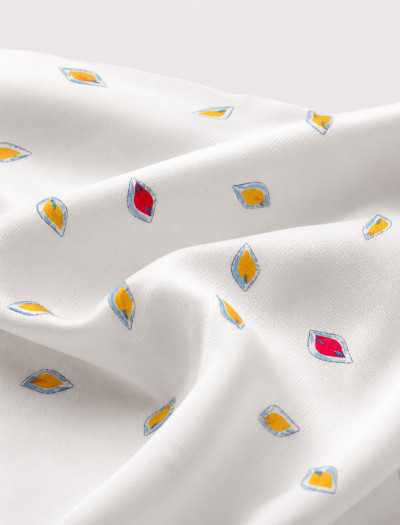 شومیز تاپ دار دخترانه کرپ الیزه