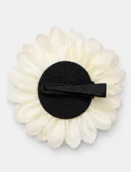 گیره مو دخترانه طرح گل از پشت
