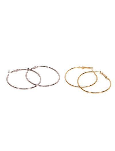 گوشواره زنانه حلقه‌ای تیتانیوم